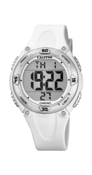 Reloj Calypso Digital 5741/1 Blanco - Imagen 1
