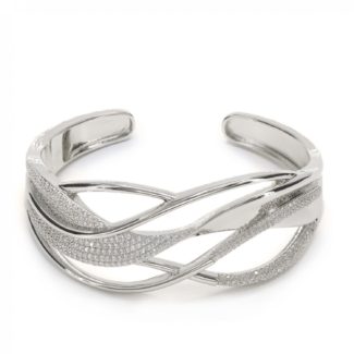 Pulsera Line Argent Brazalete Rígido Circonitas 17453-E - Imagen 1