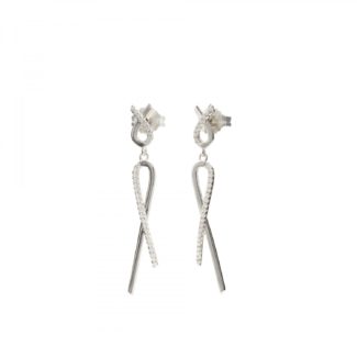 Pendientes Line Argent Largo Circonitas 18075-A - Imagen 1