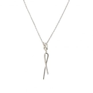 Colgante Line Argent Largo Circonitas 18075-PE