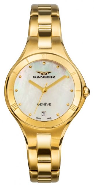 Reloj Sandoz Elle 81370-97 Dorado - Imagen 1