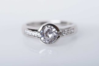 Sortija Altair Plata Circonitas A101
