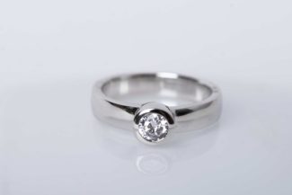 Sortija Altair Plata Chatón 5mm A103/5