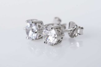 Pendientes Altair Plata Garras 7mm P202/7 - Imagen 1