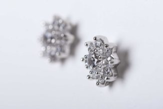 Pendientes Altair Plata Roseta Circonitas P220