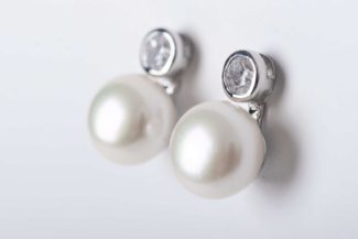 Pendientes Altair Plata Tu y Yo Perla P221