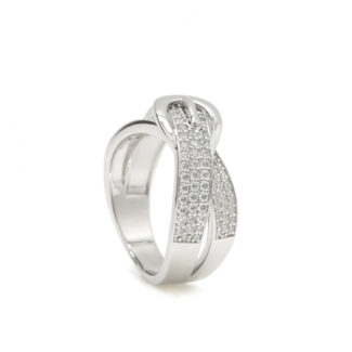 Sortija Line Argent Hebilla Circonitas 15644-R
