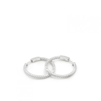 Pendientes Line Argent Aro Circonitas 17762-A