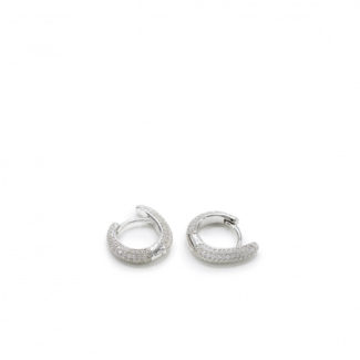 Pendientes Line Argent Aro Circonitas 17990-A