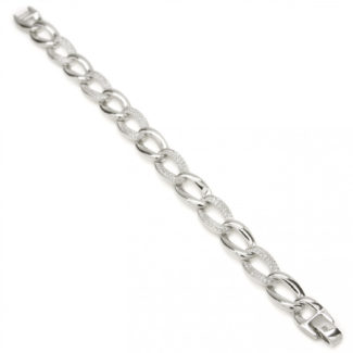 Pulsera Line Argent Eslabones Circonitas 16565-P - Imagen 1