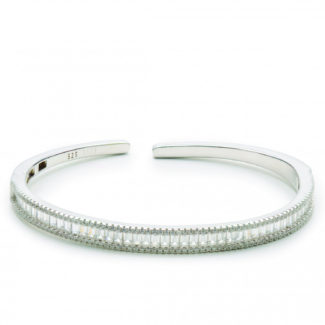 Pulsera Line Argent Brazalete Rígido Circonitas 18014-E
