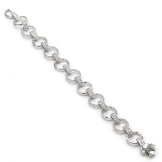 Pulsera Line Argent Eslabones Circonitas 18068-P