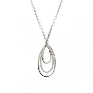 Colgante Line Argent Ovalos Circonitas 18342-PE