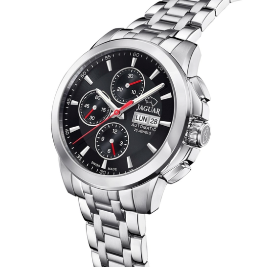 enfocar Campanilla Gratificante Reloj Jaguar Automatico Crono J978/4 Acero - Joyeriacarmenvilla.es