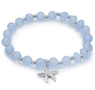 Pulsera Line Argent Calcedonia Estrella de Mar 19094-P - Imagen 1