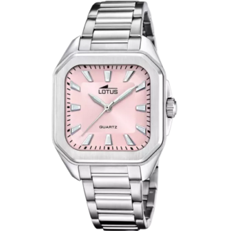 Reloj Lotus Square Mujer 18967/3 Acero