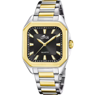 Reloj Lotus Square Mujer 18969/3 Bicolor