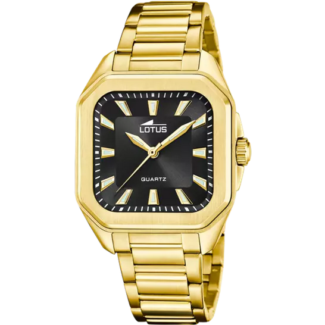Reloj Lotus Square Mujer 18970/3 Dorado