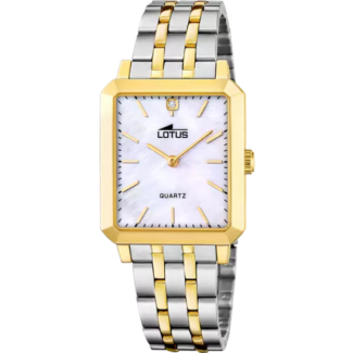 Reloj Lotus Square Mujer 18981/1 Bicolor