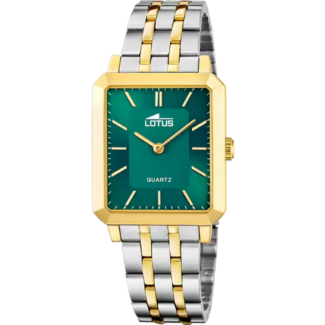 Reloj Lotus Square Mujer 18981/3 Bicolor