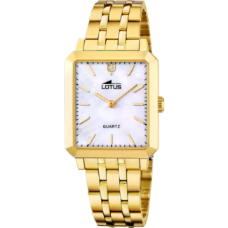 Reloj Lotus Square Mujer 18982/1 Dorado