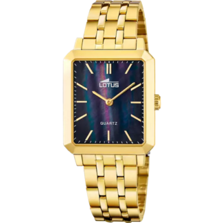 Reloj Lotus Square Mujer 18982/3 Dorado