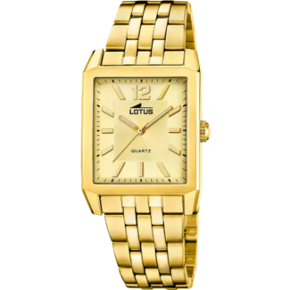 Reloj Lotus Square Hombre 18984/2 Dorado