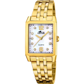Reloj Lotus Square Mujer 18986/1 Dorado - Imagen 1