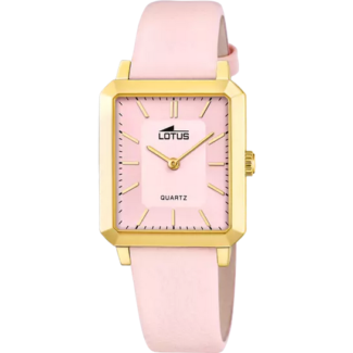 Reloj Lotus Square Mujer 18988/3 Piel