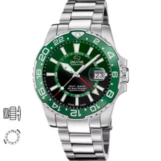 Reloj Jaguar Ceramic GMT Hombre J1011/3 Swiss Made