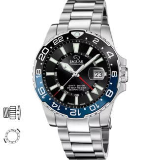 Reloj Jaguar Ceramic GMT Hombre J1011/4 Swiss Made