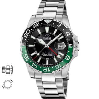 Reloj Jaguar Ceramic GMT Hombre J1011/5 Swiss Made