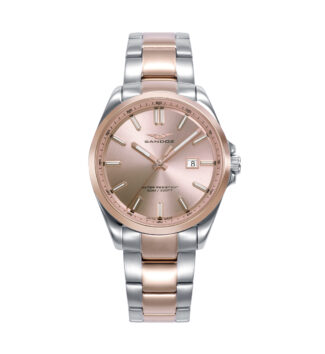 Reloj Sandoz Casuel Mujer 83000-77 Bicolor